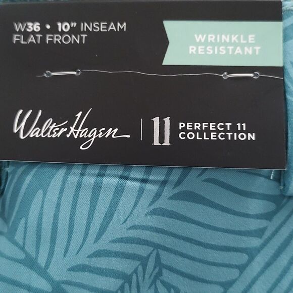 Walter Hagen Men's Perfect 11 Golf Shorts  Sz 36 Flat Front NWT - Picture 6 of 7